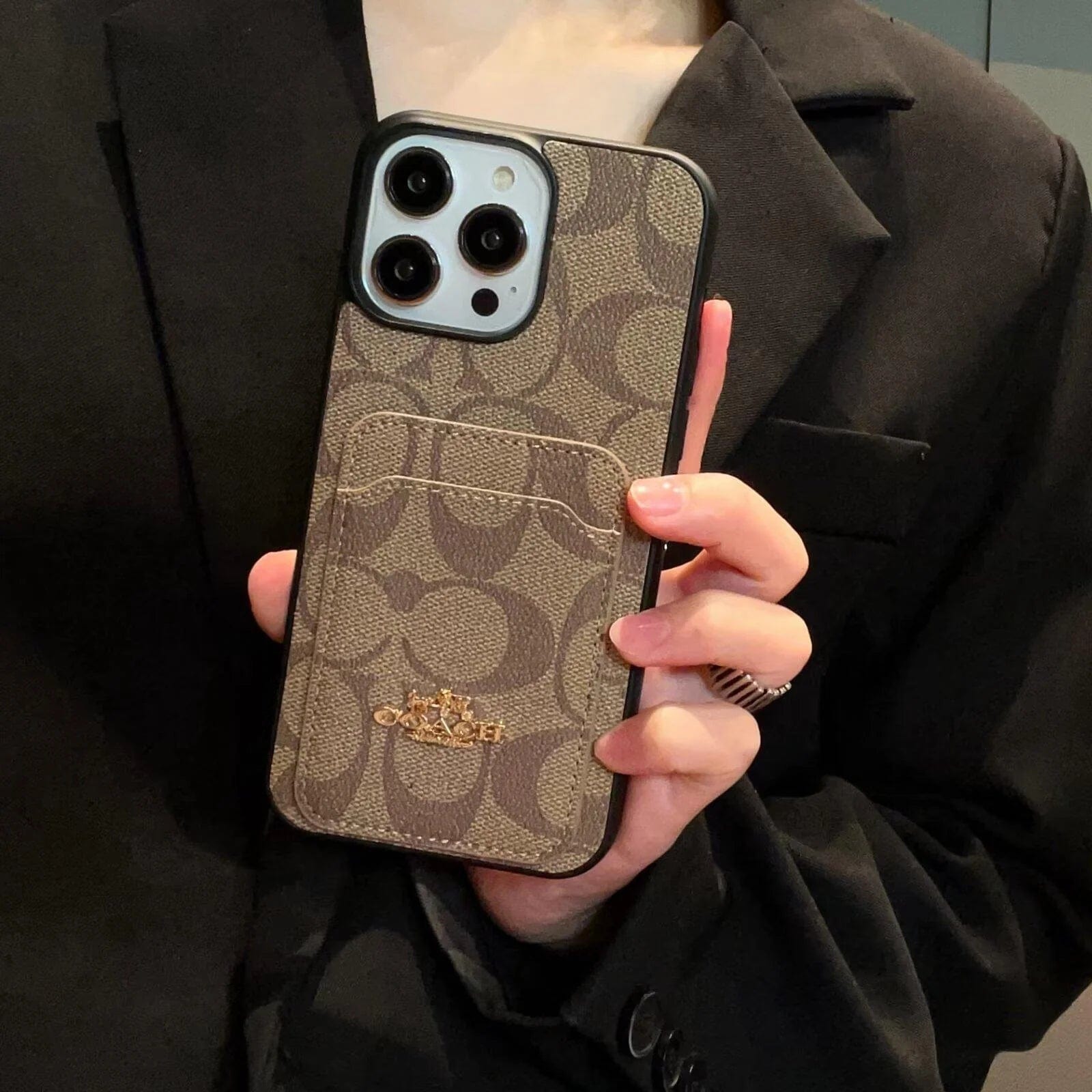 Premium Luxe Phone Cases With Card Holder #005