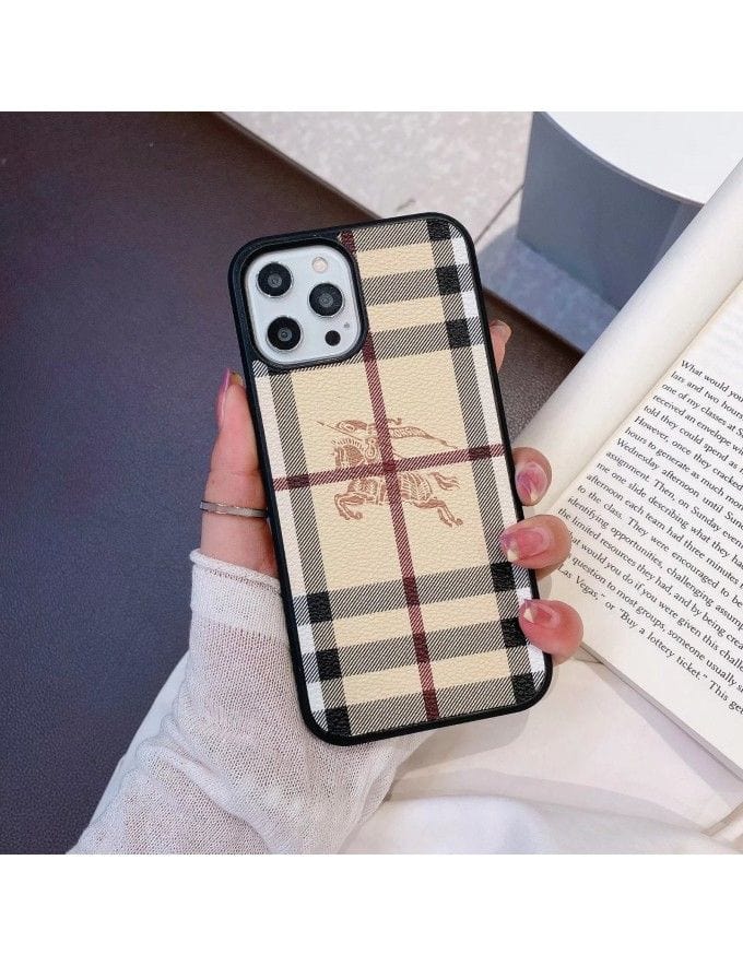 New Premium Branded Leather Phone Case