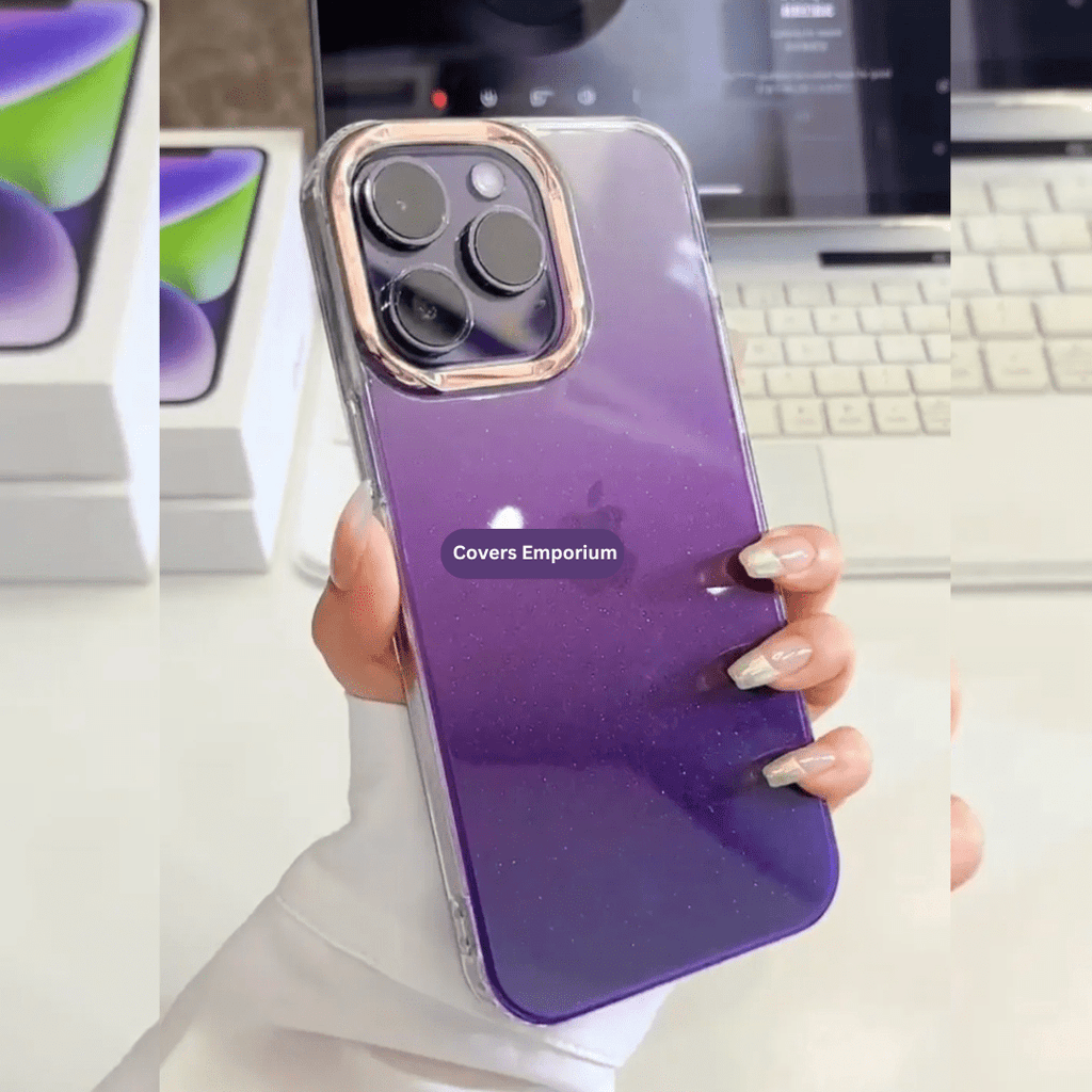 Dual Shimmer Ombre Cases For Iphones