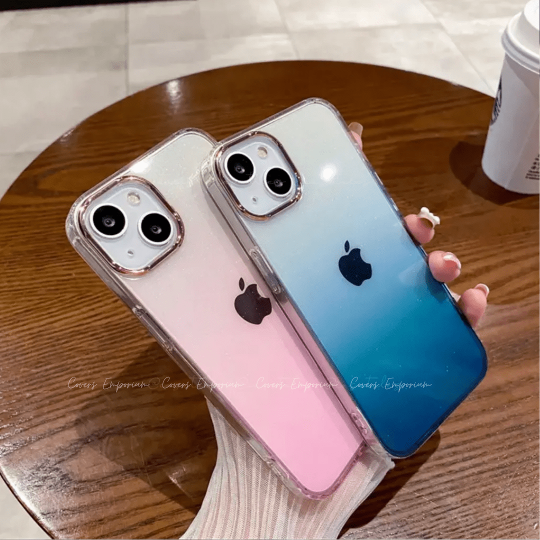 Dual Shimmer Ombre Cases For Iphones