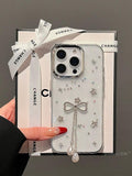 Rhinestone Decor Glitter Bow Phone Case
