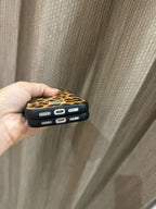 New Premium Leopard Leather Phone Cases