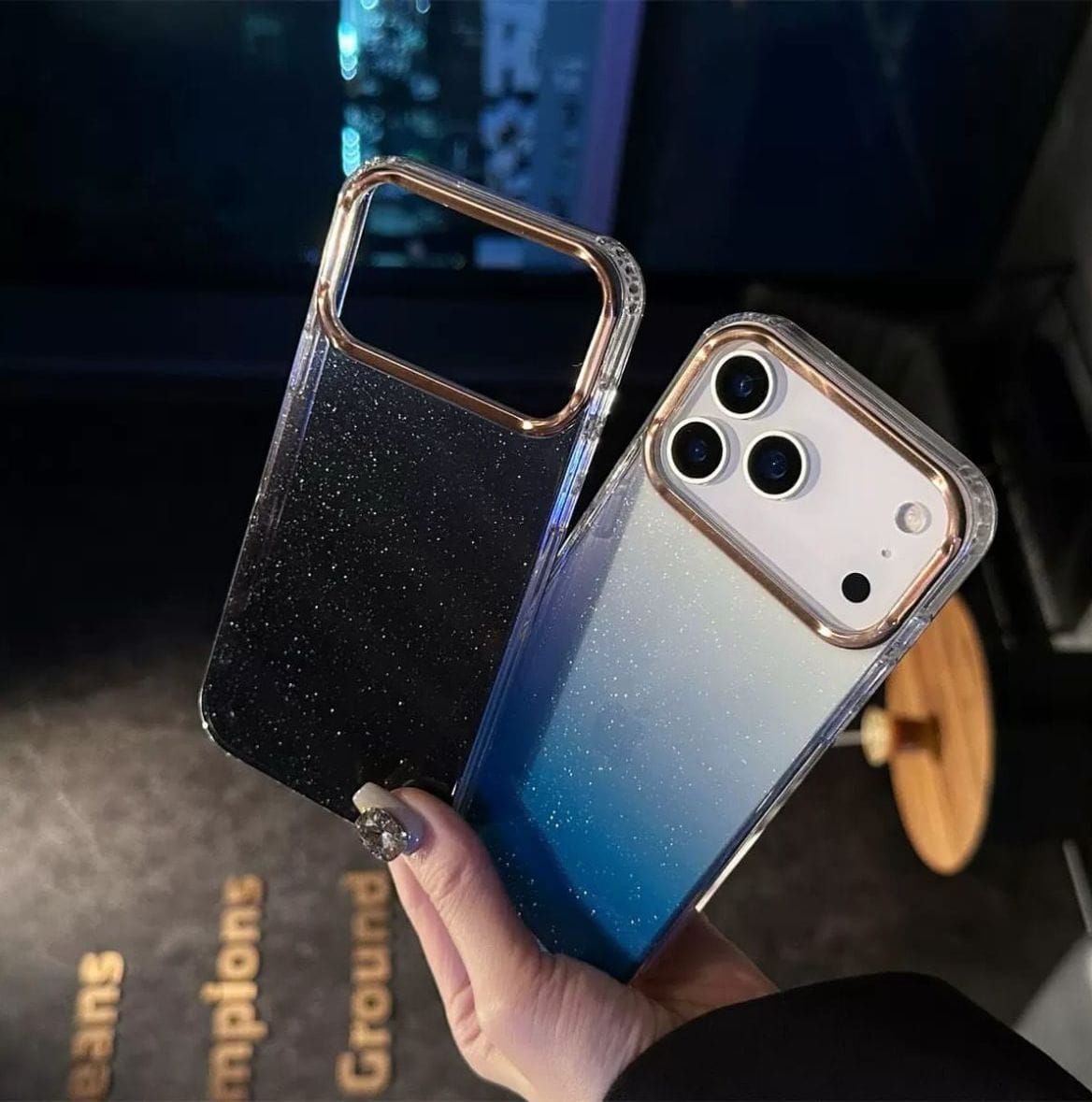 Dual Shimmer Ombre Cases For Iphones