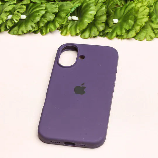 Premium Silicone Case for iPhone with Microfiber Lining