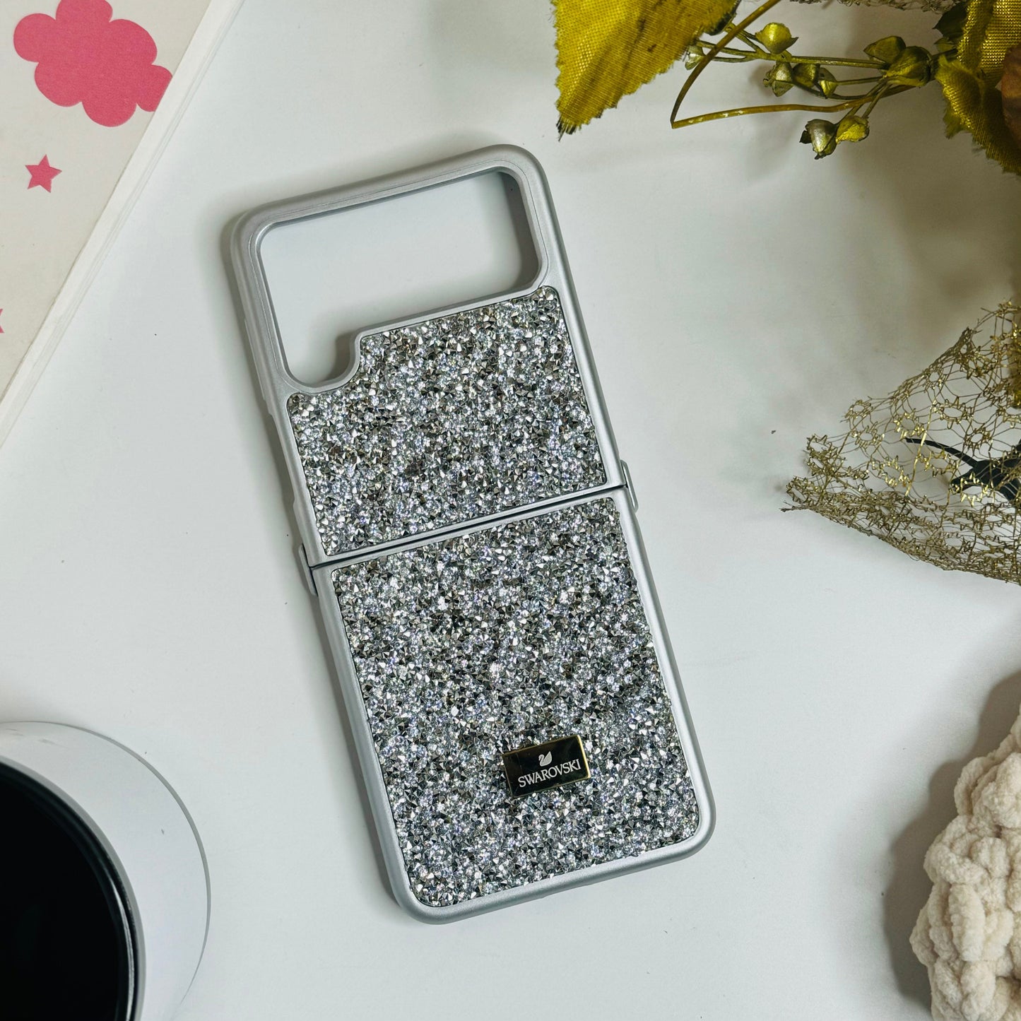 Diamond Stone Case For Samsung Z Flip Series