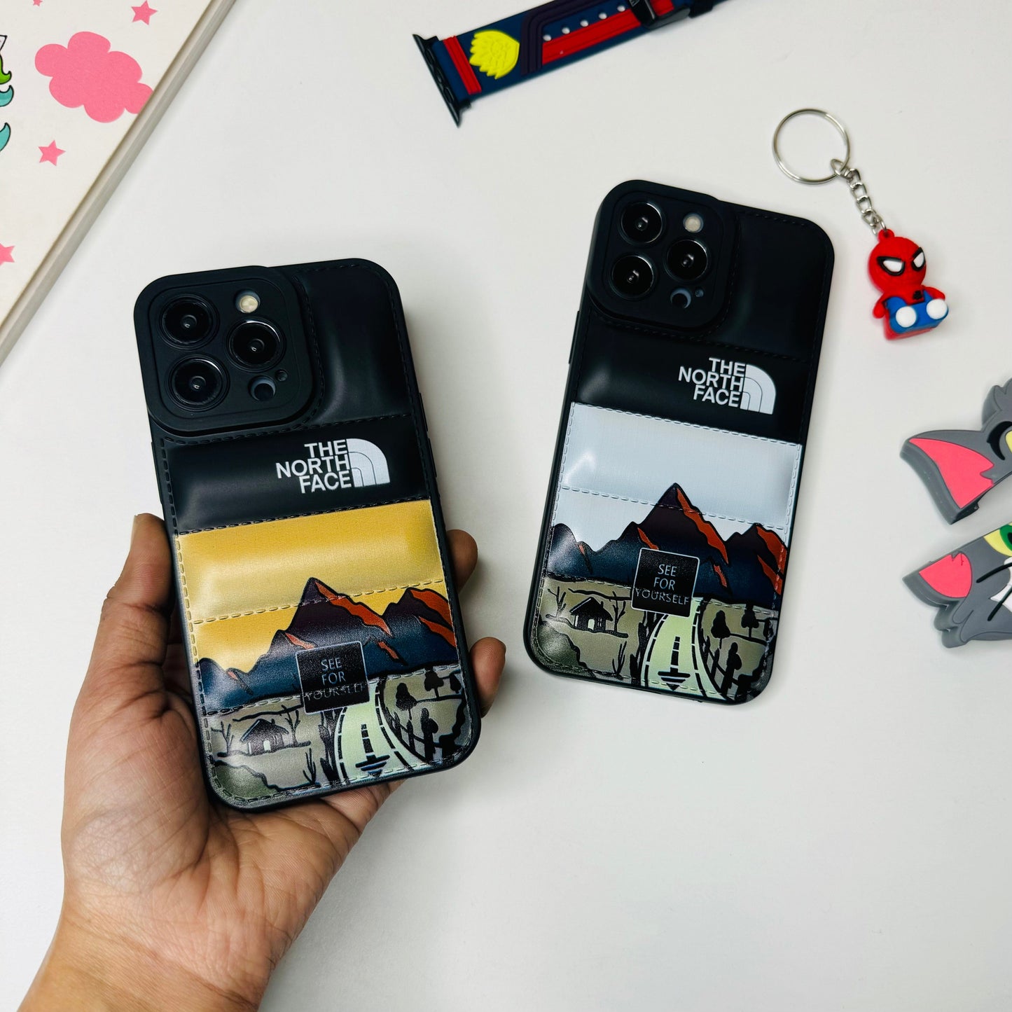 The Mountain View iPhone Puffer Case