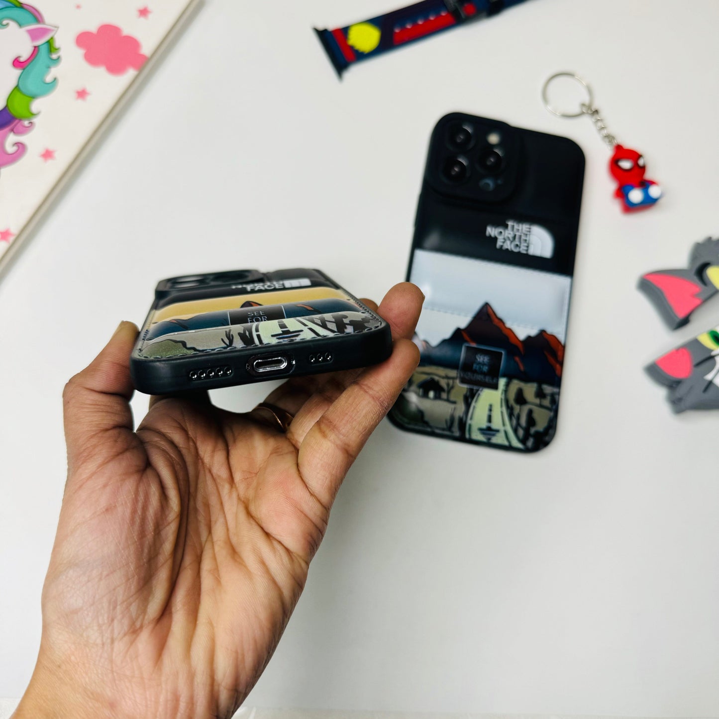 The Mountain View iPhone Puffer Case