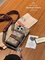 Luxury Branded Sling Case With Wallet #02