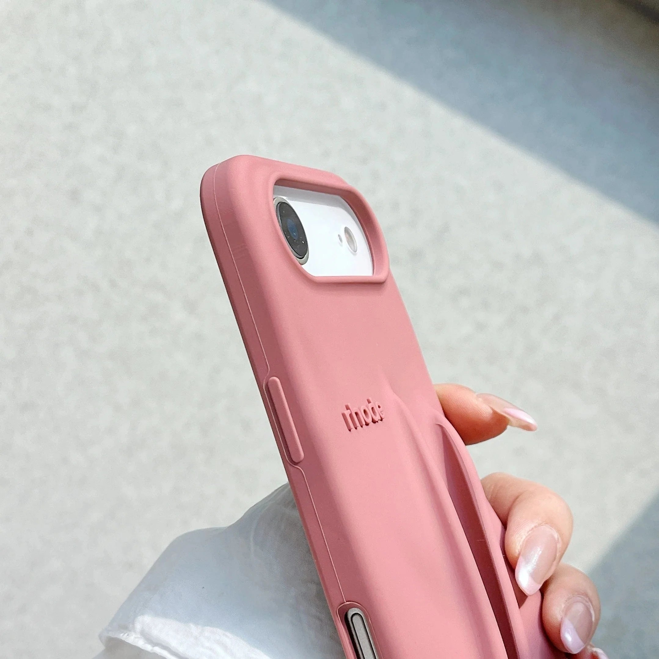 Trendy Lipstick Case For iPhones (Toast) (With Lip Tint)