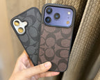 New Premium Branded Luxe Leather Phone Case