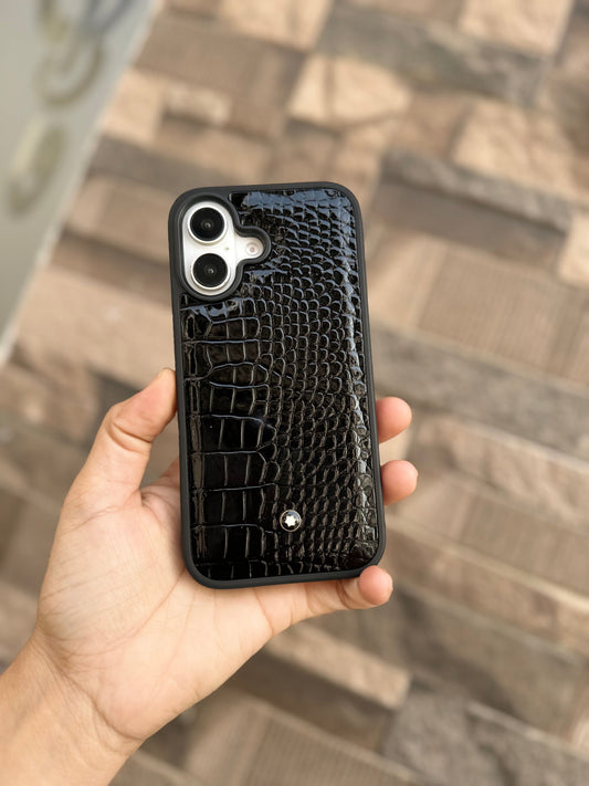 New Luxury Leather Phone Case With Black Border #010