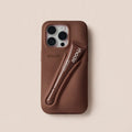 Trendy Lipstick Case For iPhones (Espresso) (With Lip Tint)