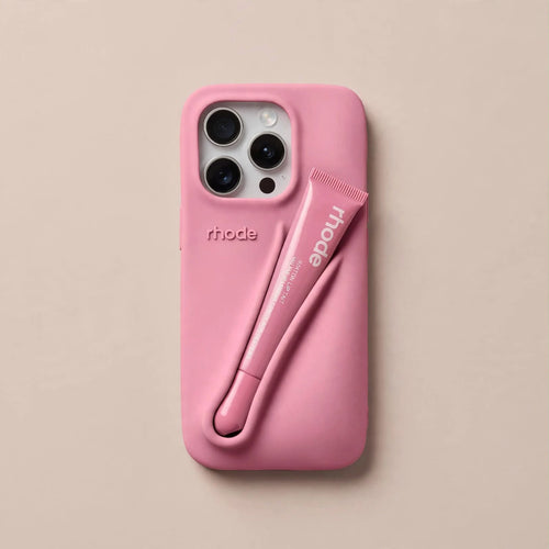 Trendy Lipstick Case For iPhones (Ribbon) (With Lip Tint)