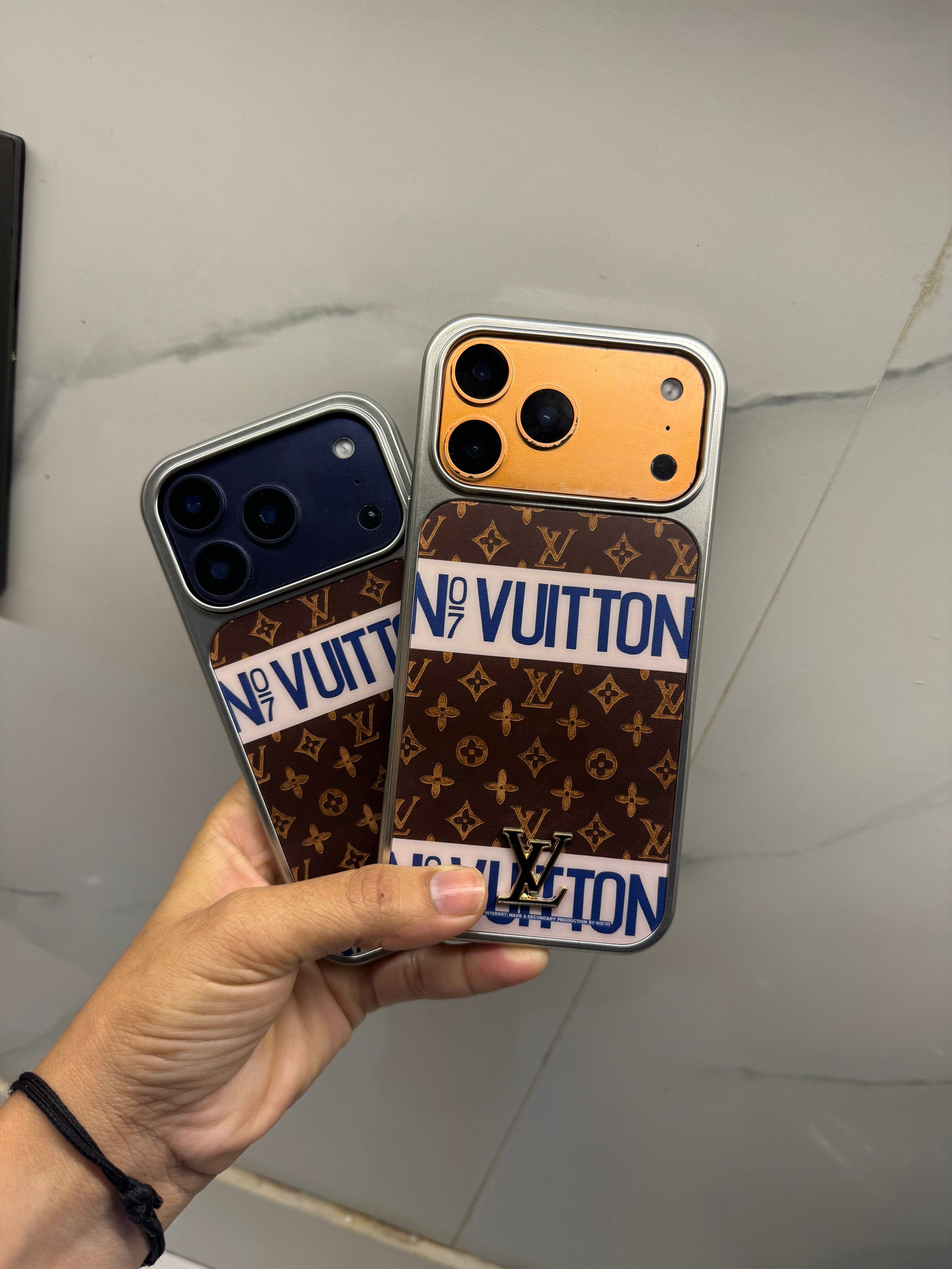 New Luxury Branded Metal Phone Case #1