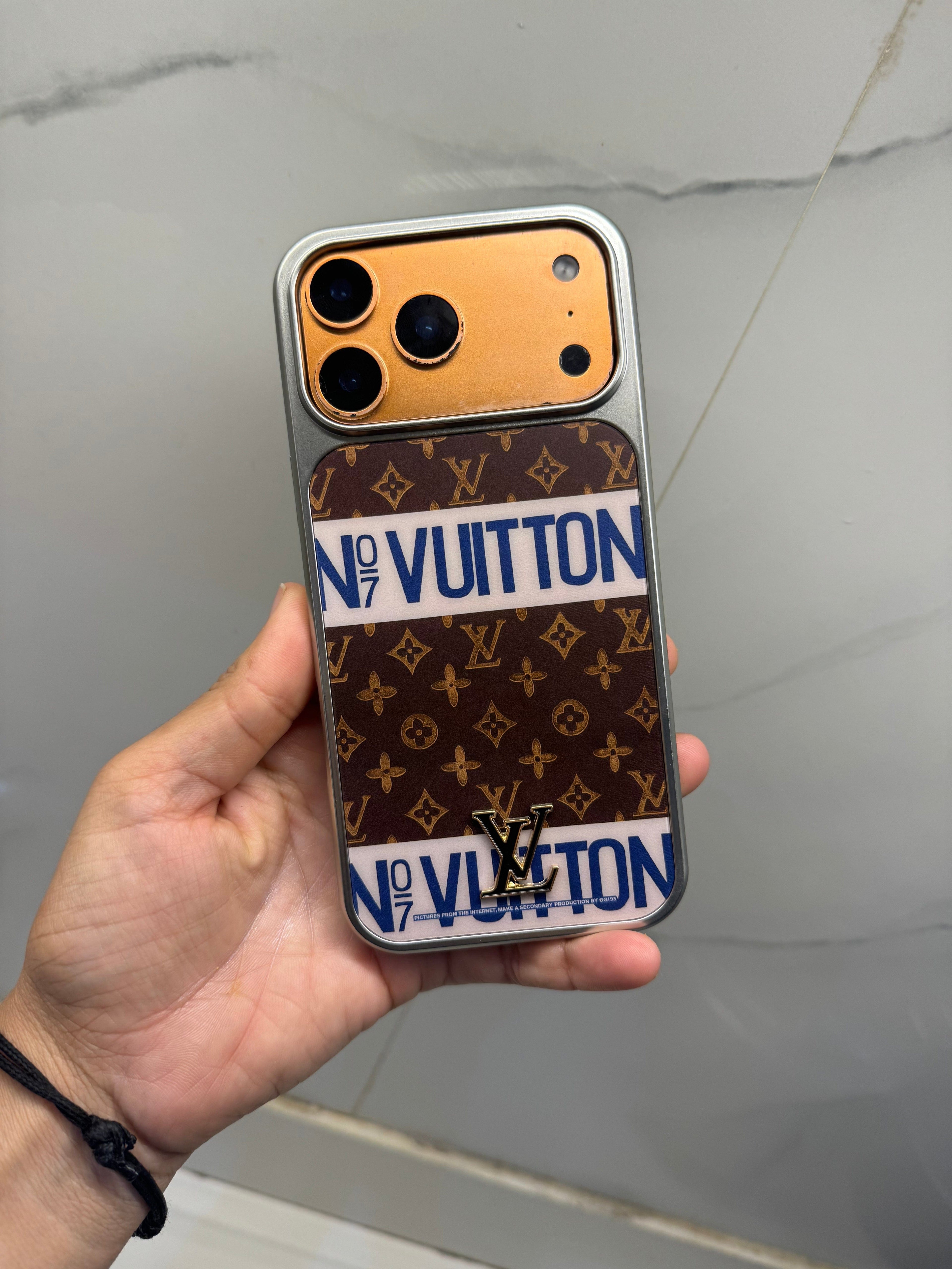 New Luxury Branded Metal Phone Case #1