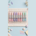 Lipstick Shape Gel Pen Set of 8
