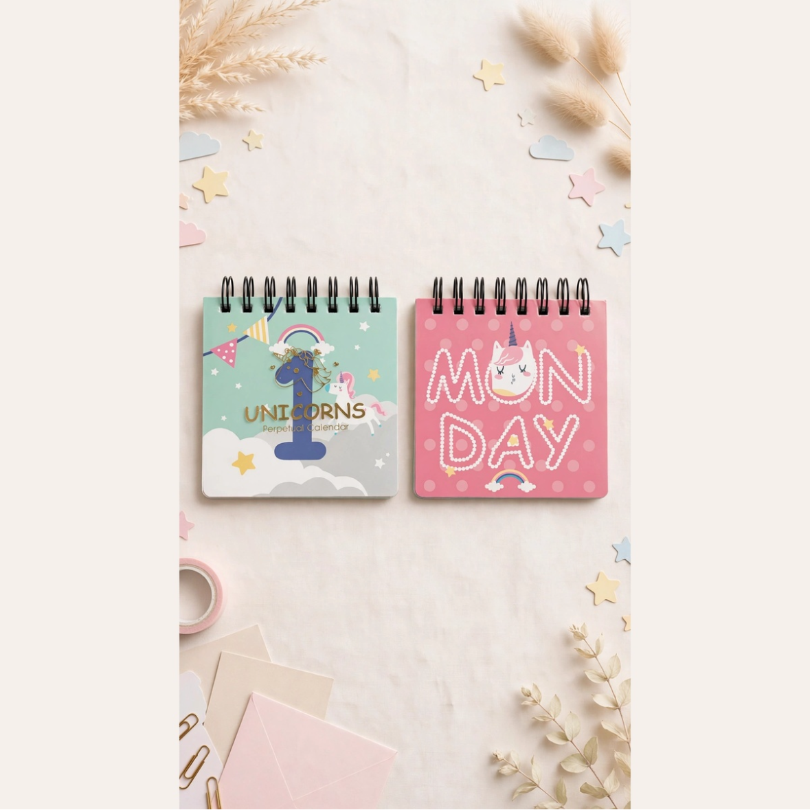 Cute Unicorn Mini Calendar