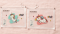 Unicorn World Transparent Zip Pouch - Set Of 2