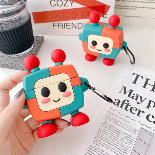 Cute Robot Airpod Case