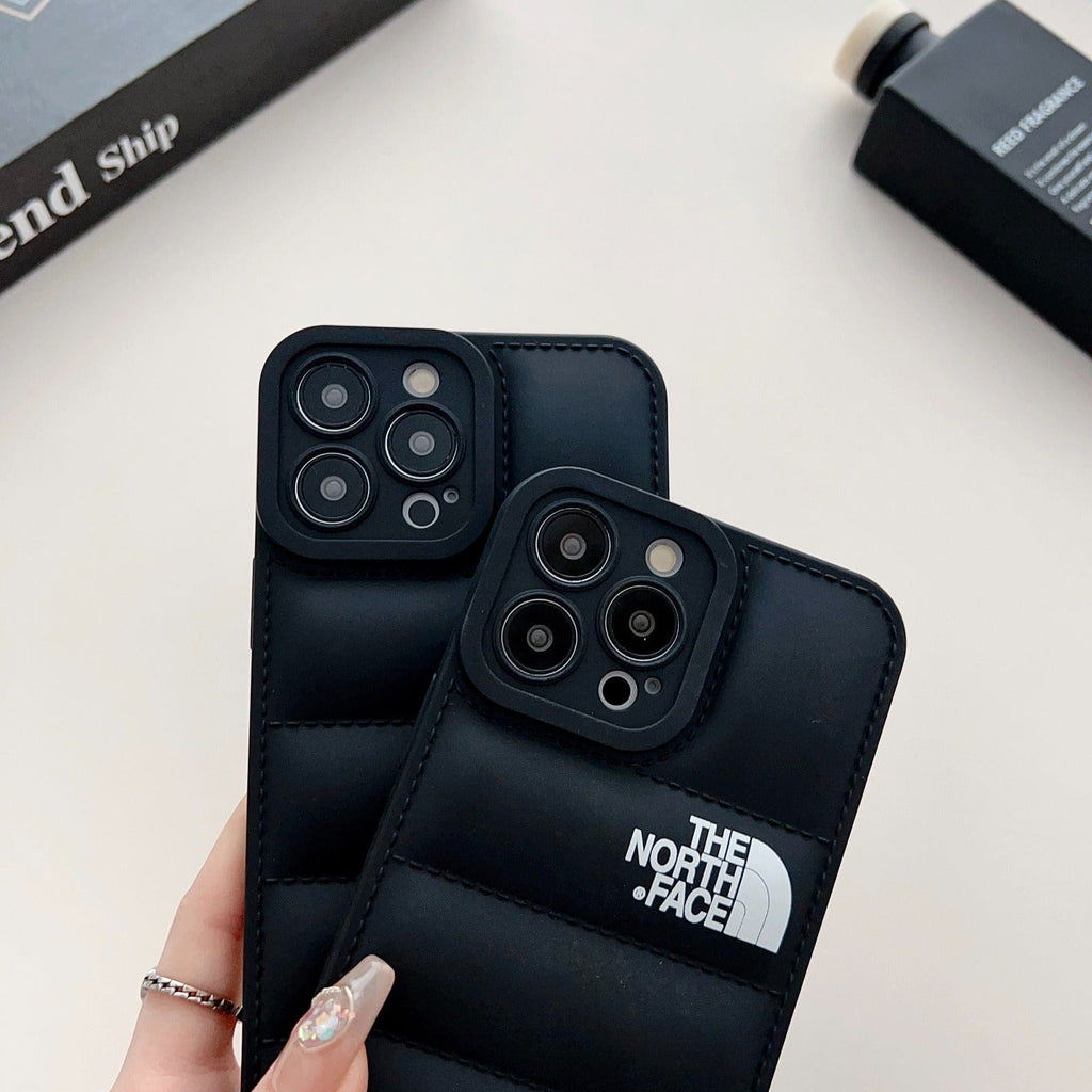 Premium Smart NF Puffer Case For iPhone