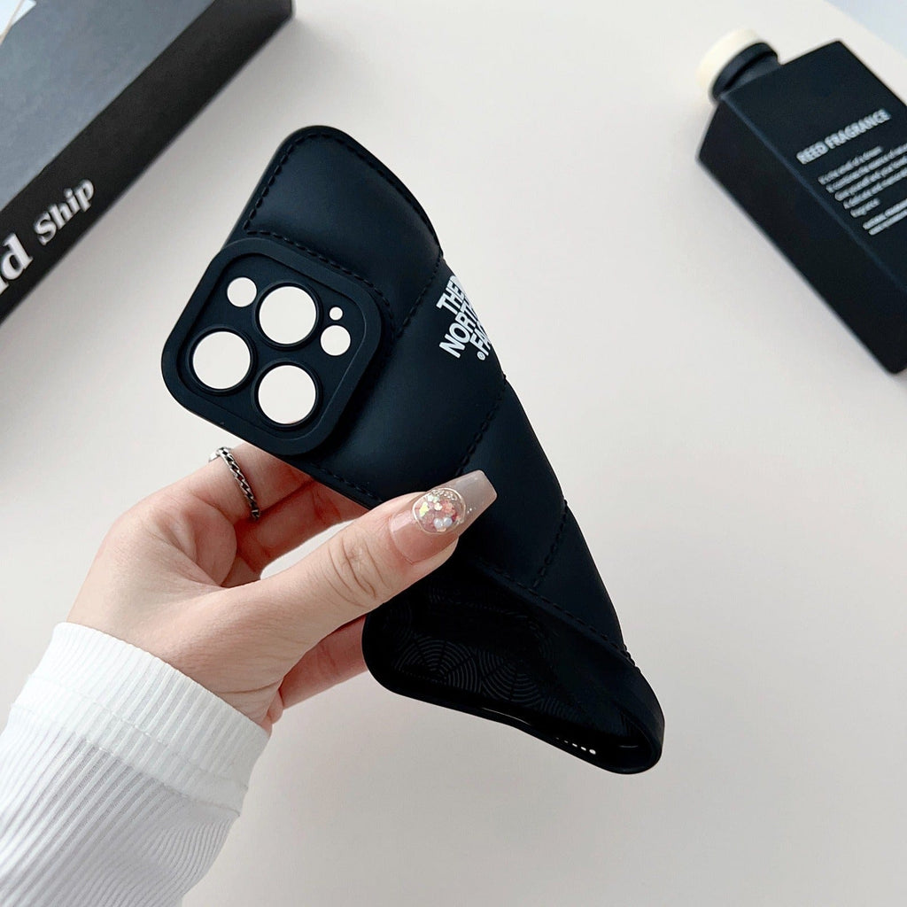 Premium Smart NF Puffer Case For iPhone