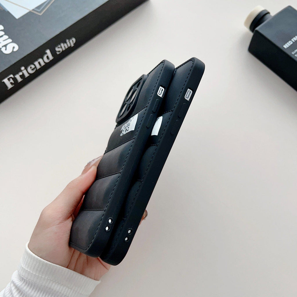 Premium Smart NF Puffer Case For iPhone