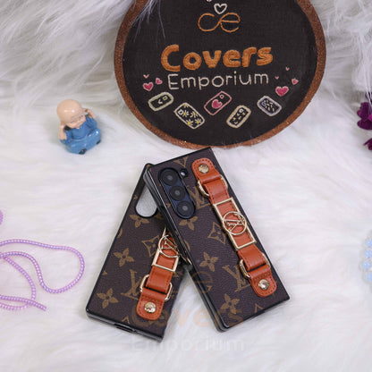 Branded Belt Phone Case For Fold 5 & 6