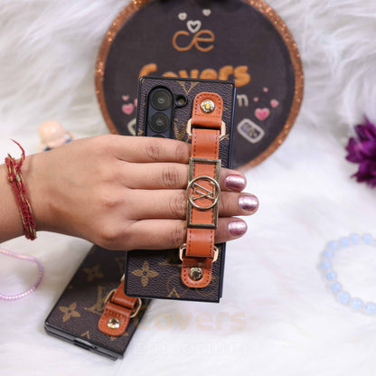 Branded Belt Phone Case For Fold 5 & 6