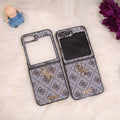 Luxury Branded Grey Phone Case For Flip 5 & 6