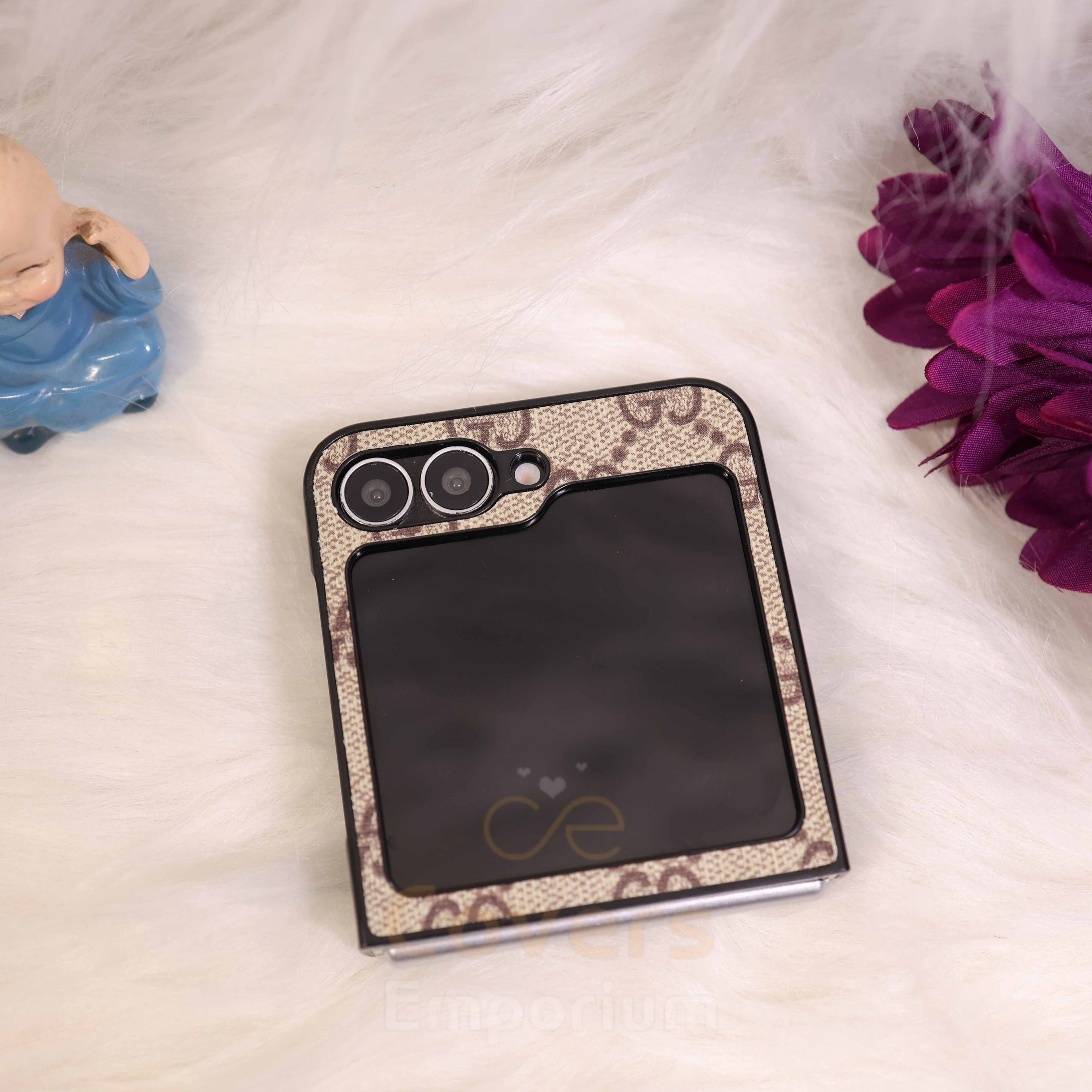 Luxury Branded Tiger Phone Case For Flip 5 & 6