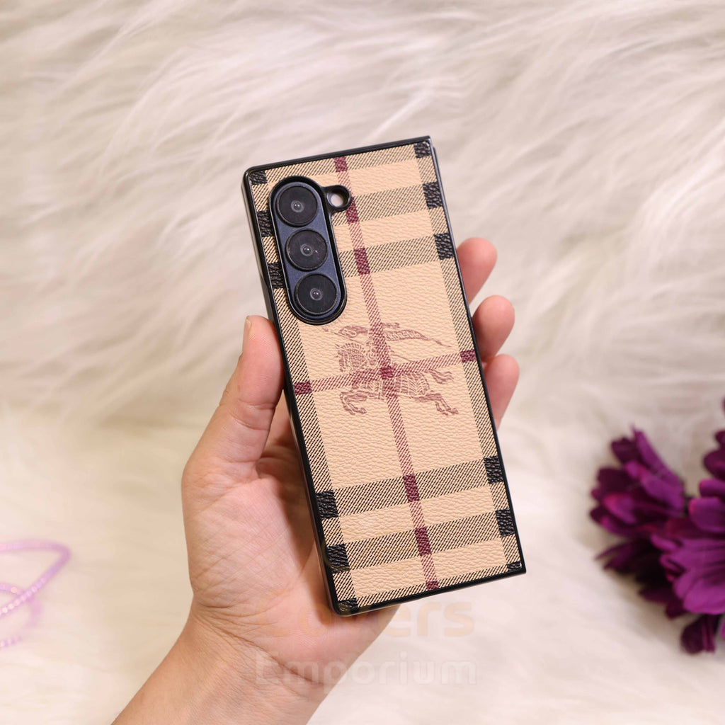 Luxury Branded Horse Phone Case For Fold 5 & 6