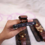 New Premium Leather Strap Phone Case
