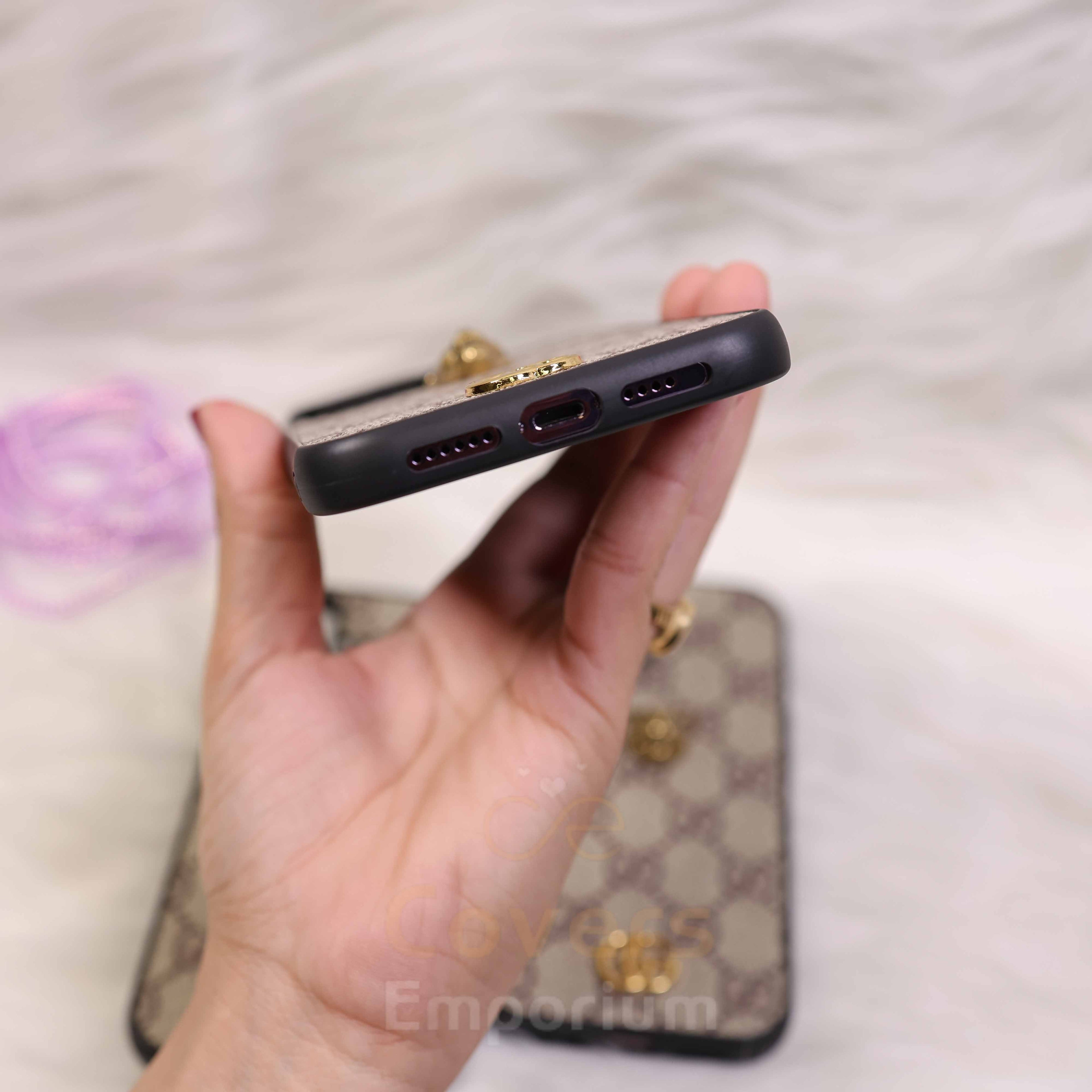 New Premium Leather Tiger Phone Case