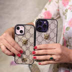 New Premium Leather Tiger Phone Case