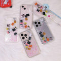 Multi Brands Transparent Glitter Phone Case