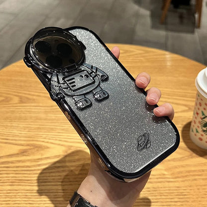 Astronaut Glitter Phone Case For Iphones