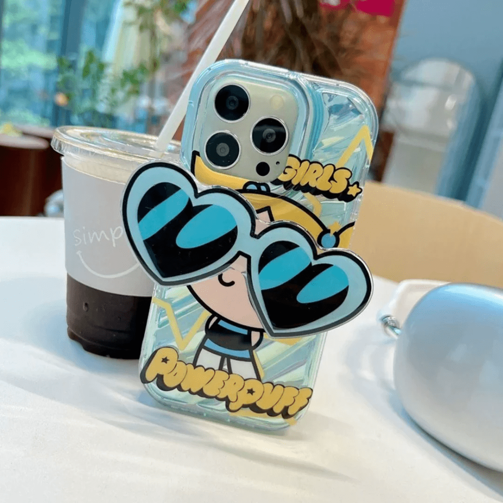 Puff Girls Sunnies Squad Case With Pop Socket