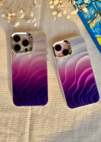 Colourful Waves iPhone Case