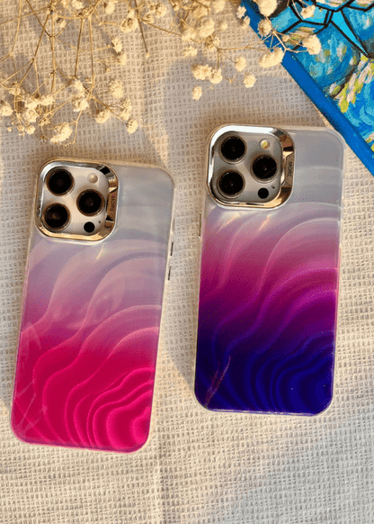 Colourful Waves iPhone Case