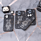 Teddy Mirror Finish Silicone Case for iPhones