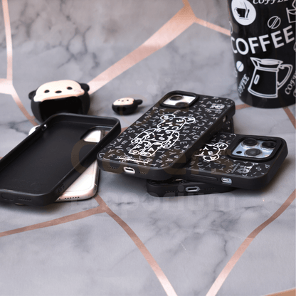 Teddy Mirror Finish Silicone Case for iPhones