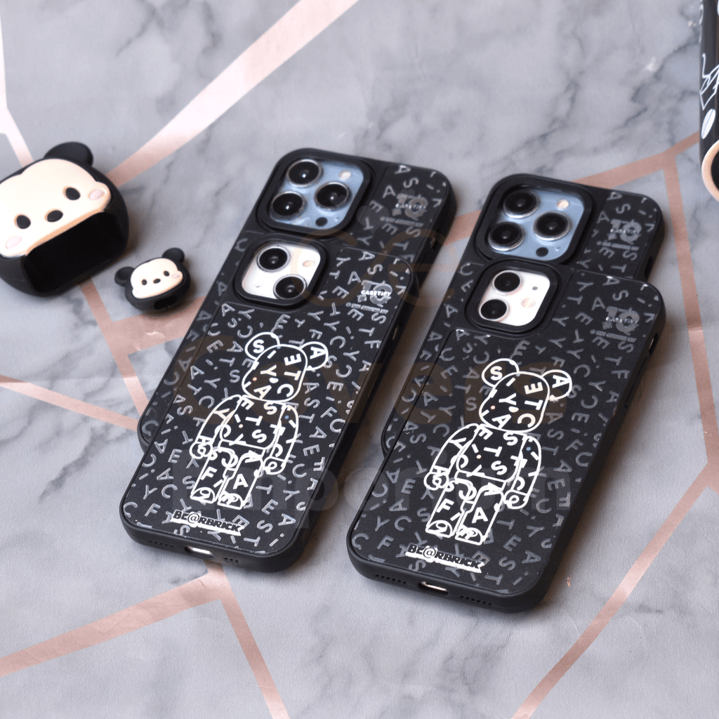 Teddy Mirror Finish Silicone Case for iPhones