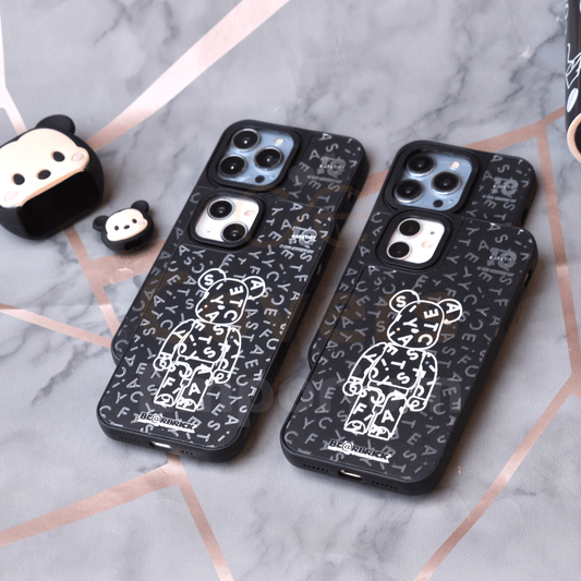 Teddy Mirror Finish Silicone Case for iPhones