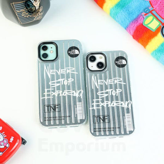 Never stop exploring stussy plating case