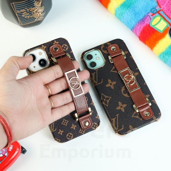 lv iphone 13 pro max case wrist strap