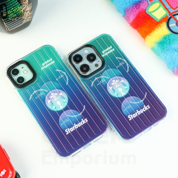 Coffee Lovers Holographic Silicone iPhone Case