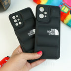 Black Smart Puffer Case for One Plus users