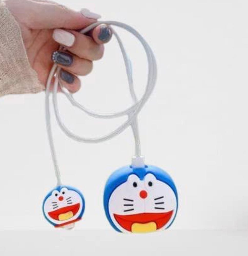 iPhone 18W 20W 3d Silicone Cartoon Charger Protective Case – Doraemon