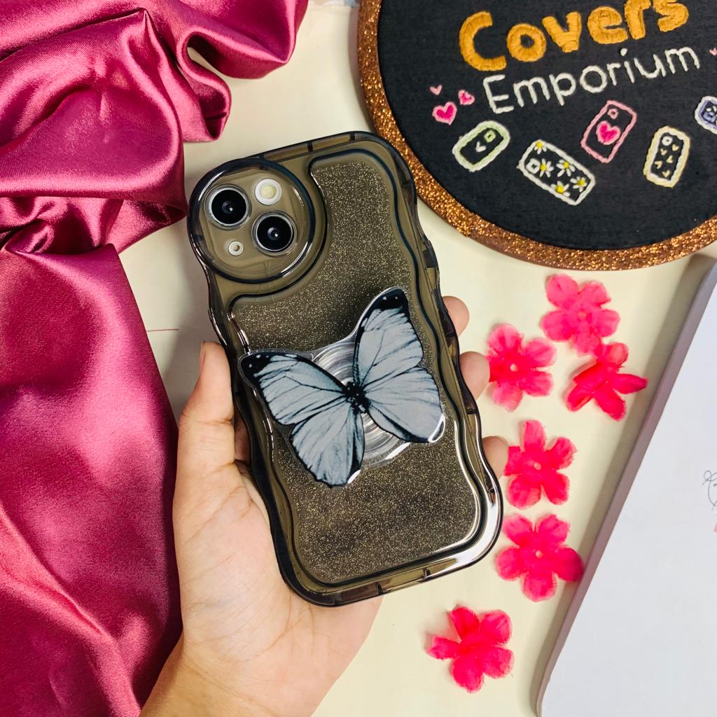 Butterfly Glitter Phone Case