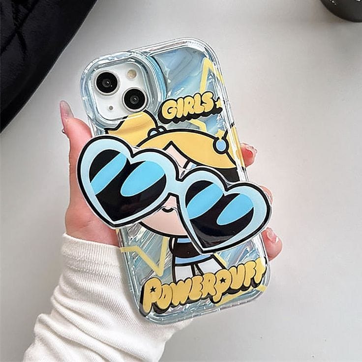 Puff Girls Sunnies Squad Case With Pop Socket